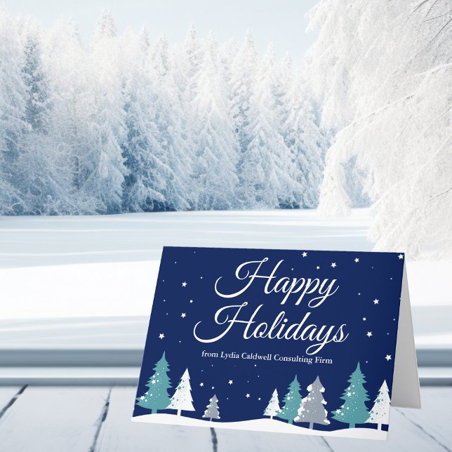 Tarjeta Festiva Felices vacaciones Navidades de la Compañía de Per (Subido por el creador)
