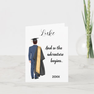 Tarjeta Festiva Felicidades de graduación para él
