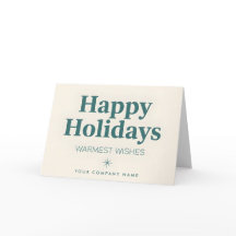 Felicidades de vacaciones con guión corporativo vi