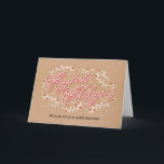 Tarjeta Festiva Felicitación de felicitaciones por vacaciones de n<br><div class="desc">Difunde alegría esta temporada de vacaciones con estas modas y elegantes tarjetas de vacaciones de los diseños de pulpa Naranja. El color de fondo se puede personalizar en línea o visitar orangepulpdesign.com para obtener más colores disponibles. Colores Personalizados y artículos coincidentes disponibles bajo petición. Póngase en contacto con nosotros para...</div>