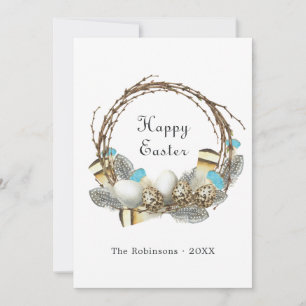 Tarjeta Festiva Felicitación de Pascua feliz