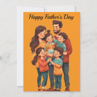 Tarjeta Festiva Felicitación del Día del Padre 