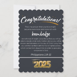 Tarjeta Festiva Felicitaciones Filipinas 2025 1:9-11 Cristiano