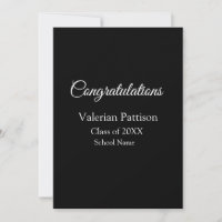 Felicitaciones graduado agregar nombre de escuela 