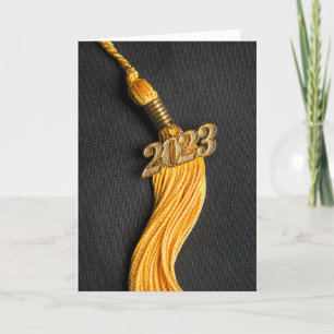 Tarjeta Festiva Felicitaciones Graduado Clase de 2023 Tassel