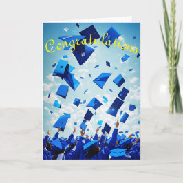 Tarjeta Festiva Felicitaciones - Lo Graduaste