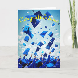 Tarjeta Festiva Felicitaciones - Lo Graduaste