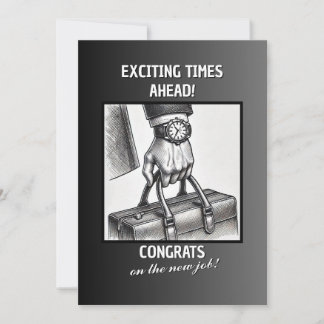 Tarjeta Festiva Felicitaciones por el nuevo trabajo