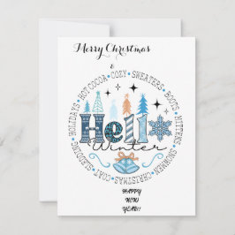 Tarjeta Festiva Feliz