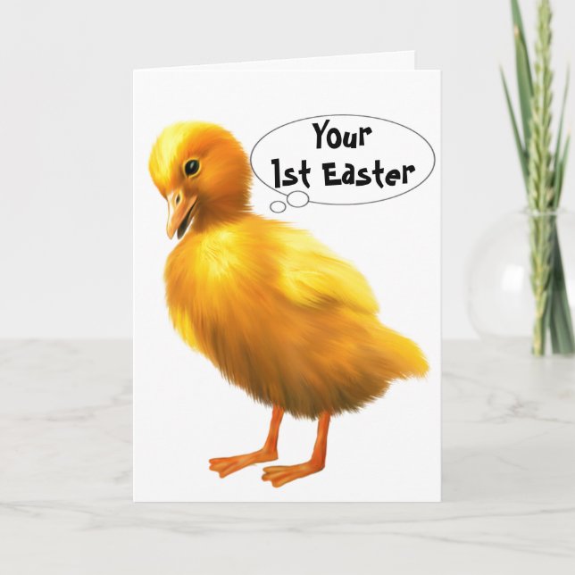 Tarjeta Festiva FELIZ "1er ESTE" PARA USTEDES DE PEQUEÑO PATO!!! (Anverso)