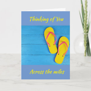 TARJETA FESTIVA FELIZ AGRADECIMIENTO DE "A TRAVÉS DE LOS MILLAS"