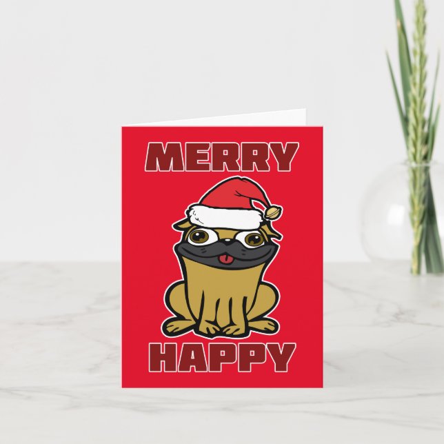 Tarjeta Festiva ¡Feliz alegría! (Anverso)