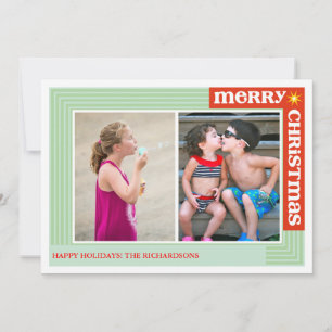 Tarjeta Festiva Feliz alrededor de x2