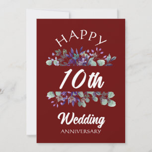 TARJETA FESTIVA FELIZ ANIVERSARIO DE BODAS REGALO PARA PAREJA FLOR