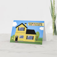 Feliz aniversario de la Casa Real Estate Agent