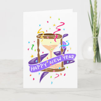 Tarjeta Festiva Feliz Año Nuevo