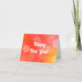 Tarjeta Festiva Feliz Año Nuevo