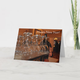 Tarjeta Festiva Feliz Año Nuevo