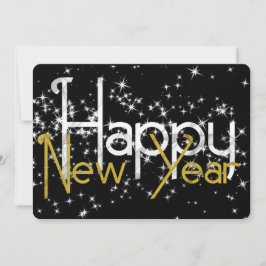 Tarjeta Festiva Feliz Año Nuevo