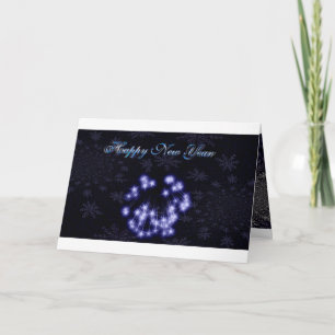 Tarjeta Festiva Feliz Año Nuevo