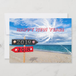 Tarjeta Festiva Feliz Año Nuevo