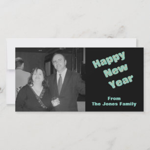 Tarjeta Festiva Feliz Año Nuevo