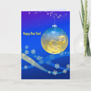 Tarjeta Festiva ¡Feliz Año Nuevo!