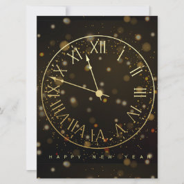 Tarjeta Festiva Feliz Año Nuevo