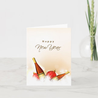 Tarjeta Festiva Feliz Año Nuevo