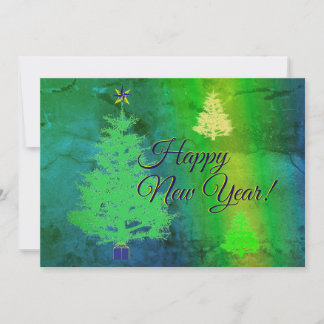 Tarjeta Festiva Feliz Año Nuevo