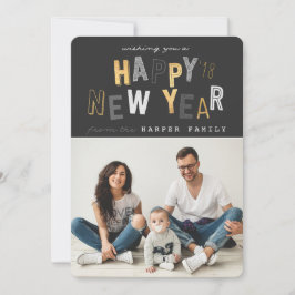 TARJETA FESTIVA FELIZ AÑO NUEVO