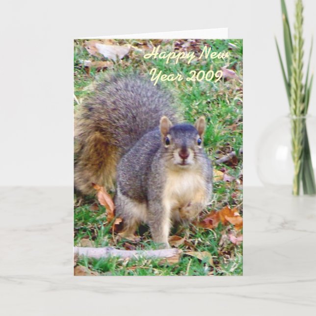 Tarjeta Festiva Feliz Año Nuevo 2009_ Card_by Elenne (Anverso)