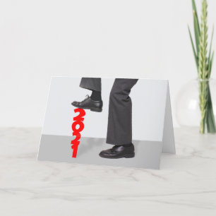 Tarjeta Festiva Feliz Año Nuevo 2022