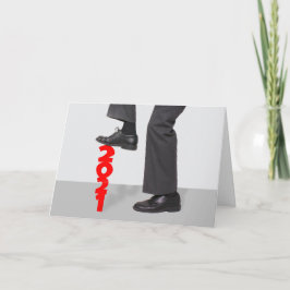 Tarjeta Festiva Feliz Año Nuevo 2022 Hombre Aplastando 2021