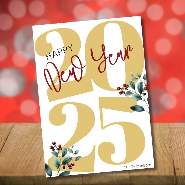 Tarjeta Festiva ¡Feliz año nuevo 2025! (Subido por el creador)