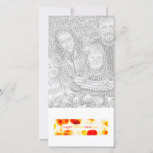 Tarjeta Festiva Feliz Año Nuevo Chino (bokeh)