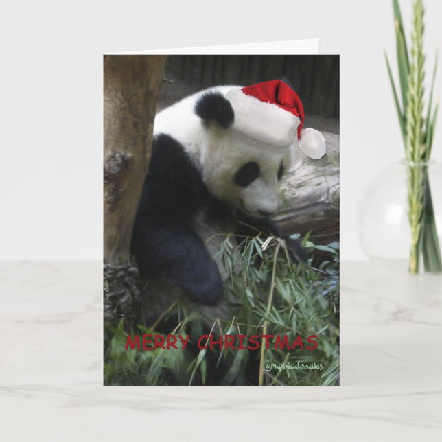 Tarjeta Festiva ¡Feliz Año Nuevo de la panda de las Felices (Anverso)