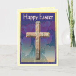 Tarjeta Festiva Feliz Bendición de Pascua
