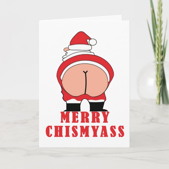 Tarjeta Festiva Feliz Chismyass carda el regalo de vacaciones de (Anverso)