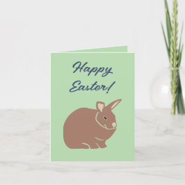 Tarjeta Festiva Feliz Conejo Conejo Conejo de Pascua