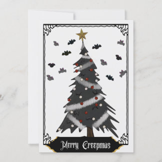 Tarjeta Festiva Feliz Creepmas
