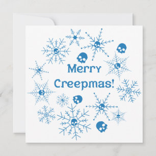 Tarjeta Festiva ¡Feliz Creepnavidad!