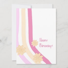 Tarjeta Festiva Feliz cumpleaños