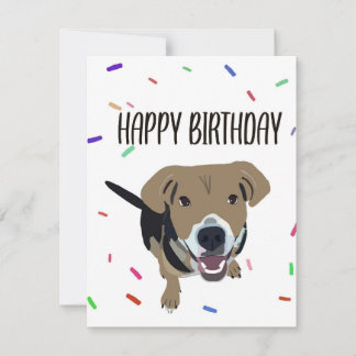 Tarjeta Festiva ¡Feliz cumpleaños!