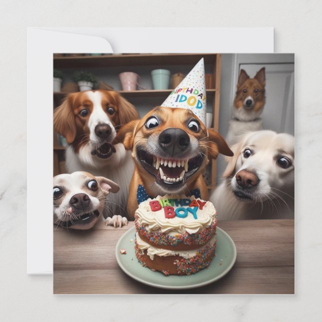 Tarjeta Festiva ¡Feliz cumpleaños! (Anverso)