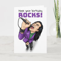 Feliz Cumpleaños a cualquier estrella de Rock Heav