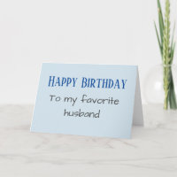 Feliz cumpleaños a mi divertido esposo favorito