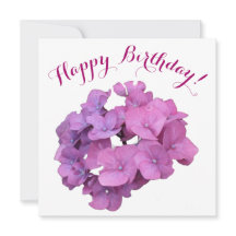 Feliz cumpleaños bonito flores rosadas elegante fl