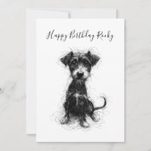 Feliz cumpleaños divertido para mascotas de amante