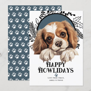 Tarjeta Festiva Feliz cumpleaños Harrier Dog